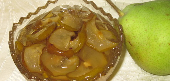 грушевое варенье с гвоздикой