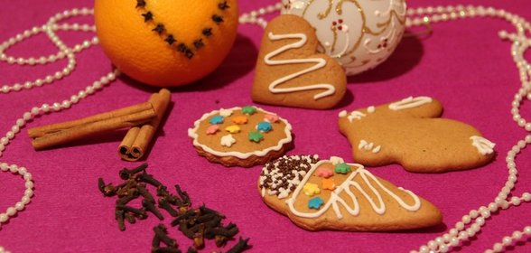 Рождественское имбирное печенье