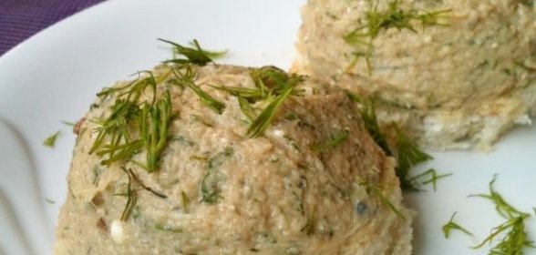 Паштет из копченой скумбрии с творогом