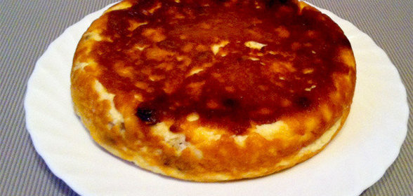 Творожная запеканка в мультиварке