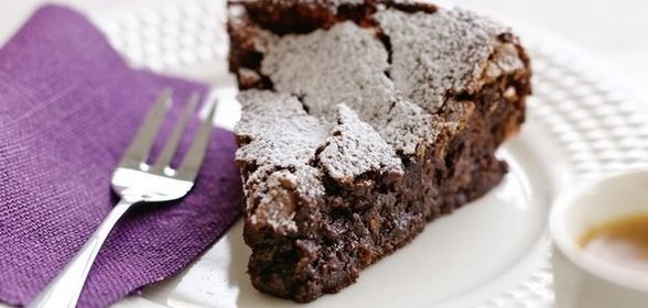 Шоколадный торт без муки