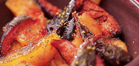 Рагу из инжира и яблок