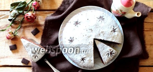 Шоколадно-банановый пирог в мультиварке