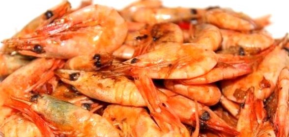 Креветки Васаби