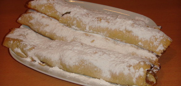 Рулет с яблоками Мимолетное виденье