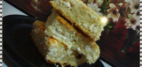 Сметанно-творожный пирог Милина (болгарский)-адаптированный