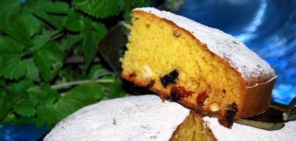 Бисквит с сухофруктами