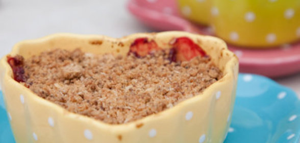 Яблочный крамбл