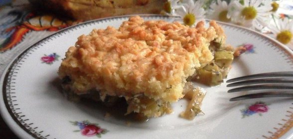Кабачковый крамбл