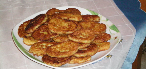 Оладушки из кабачков