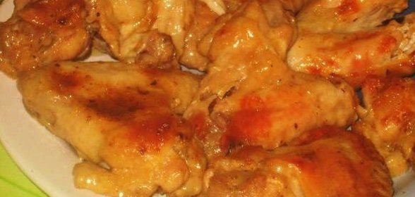 Крылышки куриные в горчичном соусе