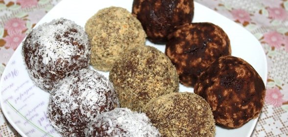 Пирожное Картошка со сгущенкой