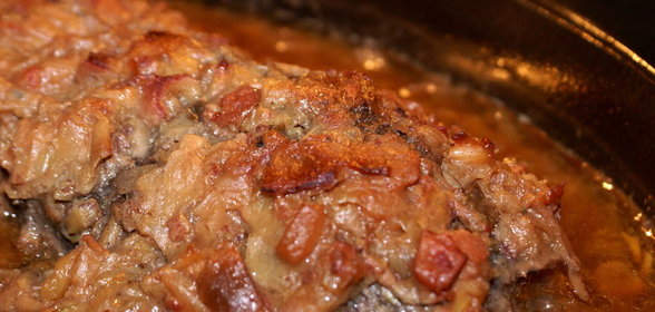 Баранина запечённая с финиками