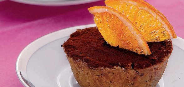 Корзиночки с творогом и какао