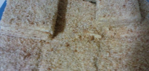 Пирожное с творожным суфле