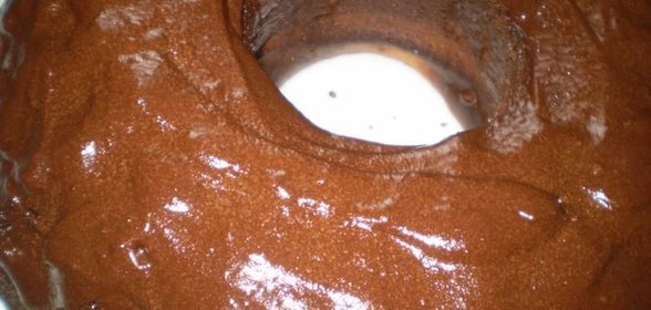 Манник на сметане в шоколадной глазури