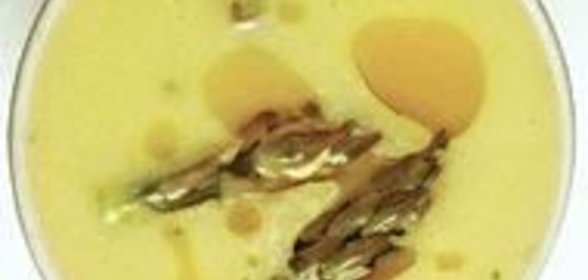 Соус из картофеля и спаржи