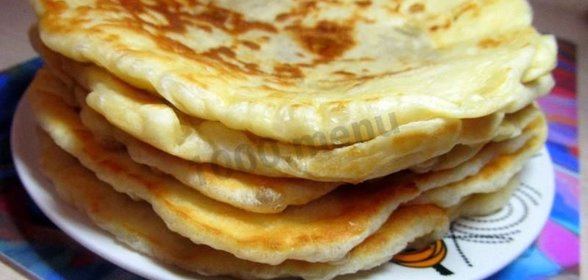 Лепешки на молоке
