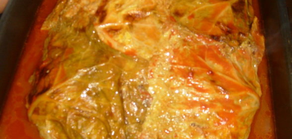 Лазанья из савойской капусты