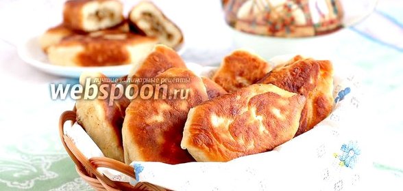 Пирожки на кефире жареные