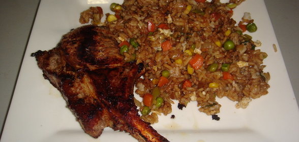 Быстрая (холостяцкая) свинина