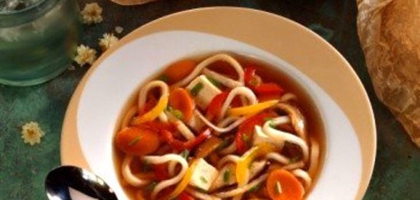 Тайский суп с тофу