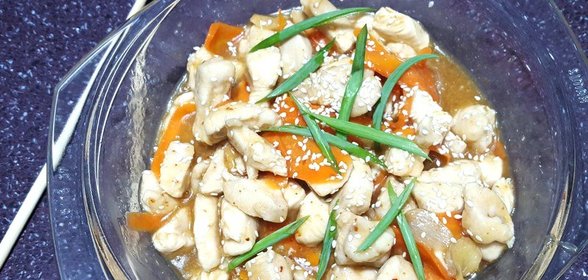 Куриная грудка в кисло-сладком соусе