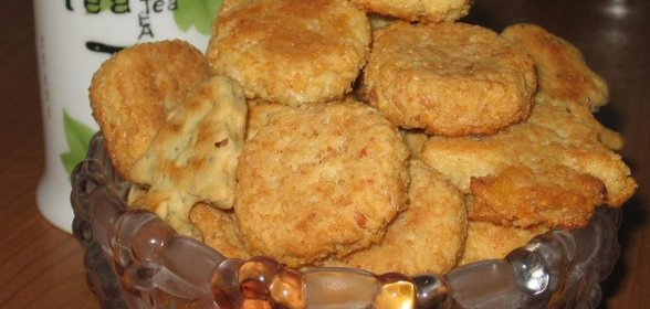 Кокосово-кукурузное печенье