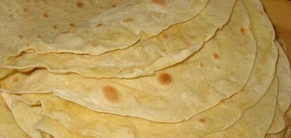 Тонкий армянский лаваш