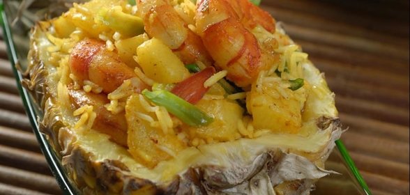 Фаршированный ананас