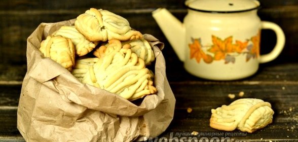 Печенье через мясорубку