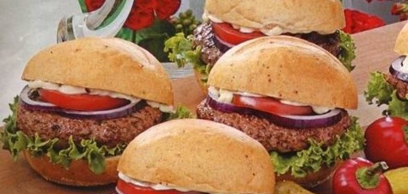 Бургеры с ароматными травами