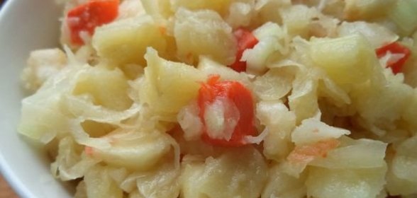 Форшмак из сельди, яблок и картофеля