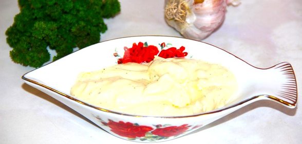 Белый соус для пиццы