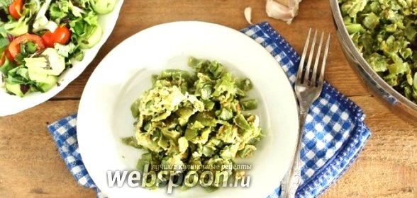 Яичница с фасолью по-кавказски