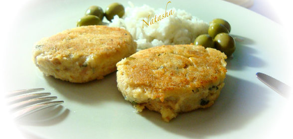 Нежные котлеты из тунца с творогом