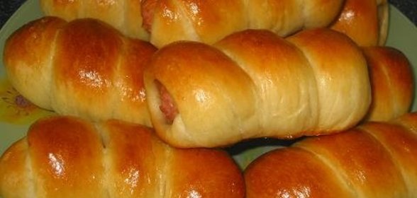 выпечка из теста как пухПирожки и булочки