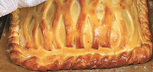 Кулебяка с четырьмя начинками