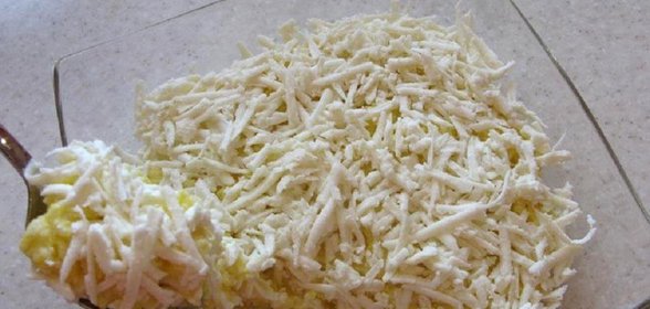 Мамалыга с брынзой