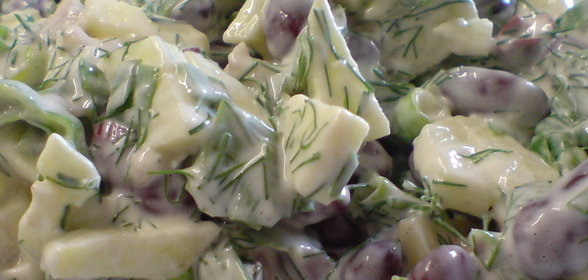 киббе из 2х фаршей с орехами