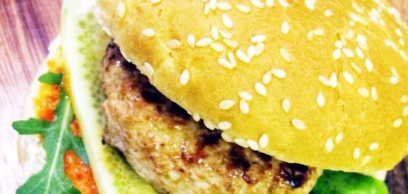 Котлеты из индейки с овощами