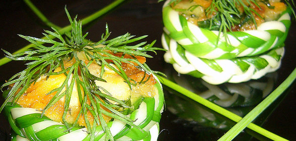 Тарталетки «Сырные плетёнки»