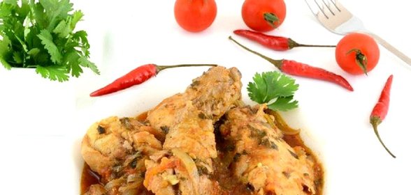 Чахохбили из курицы в соевом соусе