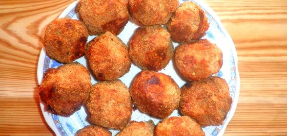 Тефтели Ежики в аэрогриле