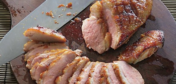 Утиные грудки в сладко-острой глазури