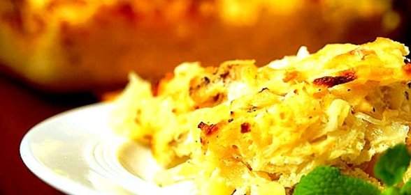 Запеканка из сырого картофеля