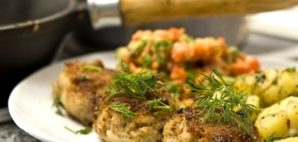 Биточки из чечевицы