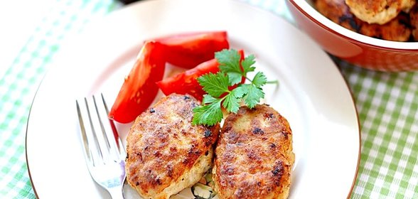 Котлеты в сухарях