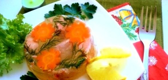 Заливное из семги