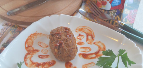 Томатные котлетки с сыром